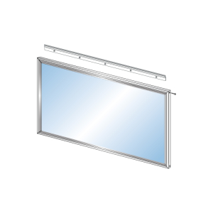 FHC Custom Narrow Single Mirror Frame