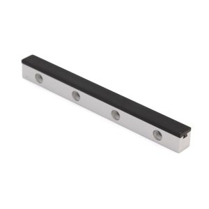 FHC Double Door Stop Header Mounted - Satin Anodized