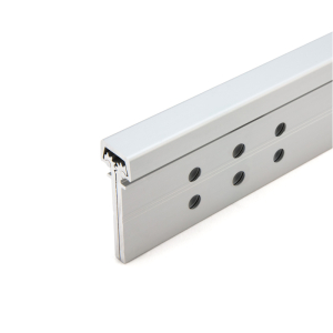 FHC 330 Series Heavy-Duty Concealed Leaf Continuous Hinge 120" - Satin Anodized