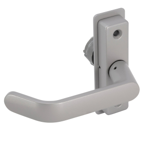 FHC Adams Rite Straight lever Type Handle used with 4513 Deadlatch Left Hand - Satin Anodized