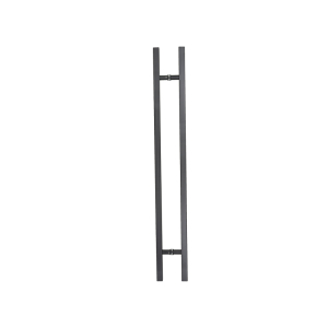 FHC Square Ladder Pull 1-1/4" x 48" - Matte Black    