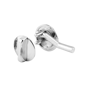 FHC Concealed Latch With Offset Bolt - Chrome Finish (Single Pack)