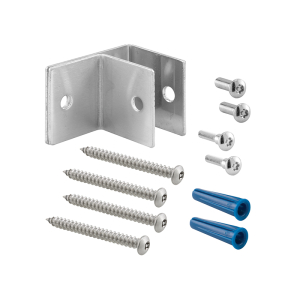 FHC One Ear Wall Brackets - 3/4" - Stainless Steel - Satin Finish With T-27 Torx Fasteners (2-Pack)