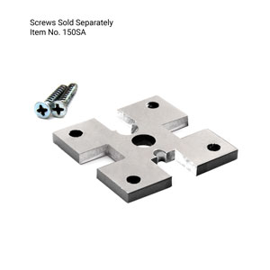 FHC 2" x 2" 4-Way Base Plates for 630 Post