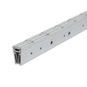 FHC Full Surface Mounted Continuous Hinge 83" Heavy-Duty for 1-3/4" Thick Door - Clear Anodized 