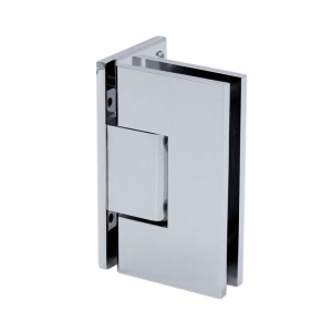 FHC Glendale Square 5 Degree Positive Close Wall Mount Offset Back Plate - Polished Chrome