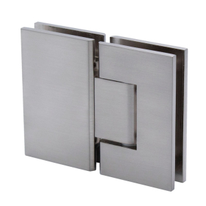 FHC Glendale Series 180 Degree Glass to Glass Hinge - Brushed Nickel