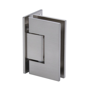 FHC Valore Square Wall Mount Hinge Offset Back Plate - Brushed Nickel