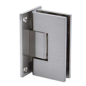 FHC Venice Series Wall Mount Hinge - Full Back Plate - Brushed Nickel