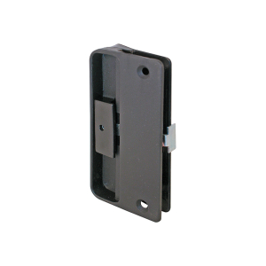 FHC Black Plastic - Screen Door Latch And Pull Mortise Style (Single Pack)