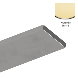 FHC Aspire Insulated Glass Entrance - Header For Single Door - Polished Brass