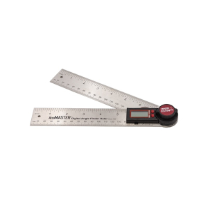 FHC AccuMASTER™ Digital Protractor Angle Finder and Ruler 7" Stainless Steel Blade