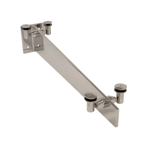 FHC Glass Awning Bracket with 5 Degree Slope - 24" Long 