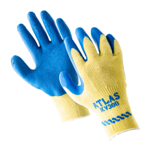 Showa KV300 Atlas Kevlar Natural Rubber Dipped Gloves