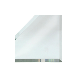 FHC 3" Corner 3 Sides Beveled Mitered Clear Mirror Glass