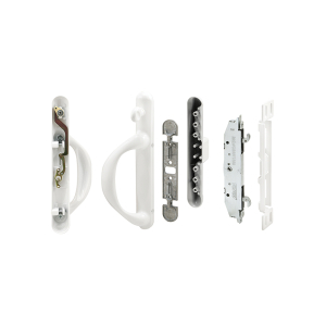 FHC White Diecast - Mortise System Left Hand Patio Door Handle (Single Pack)
