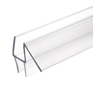 FHC Clear Bottom Wipe Drip Rail 36" Long For 3/8" Glass 