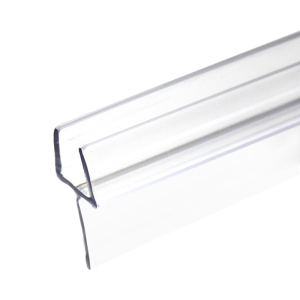 FHC One Piece Bottom Rail With Clear Wipe For 1/2 Glass 