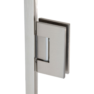 FHC Venice Jamb Mounted Hinge Kit for 3/8" or 1/2" Glass 78" Height - Brushed Nickel 