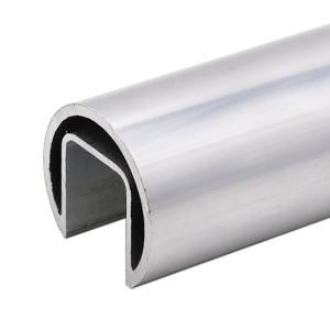 FHC Aluminum Cap Rail 1-7/8" Diameter - 240" Long
