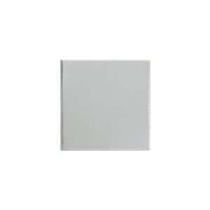 FHC End Cap for 1" x 1" Wet Glaze U-Channel Polished Stainless    
