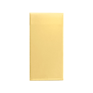 FHC End Cap for 1" x 2" Wet Glaze U Channel Polished Brass (C260)   