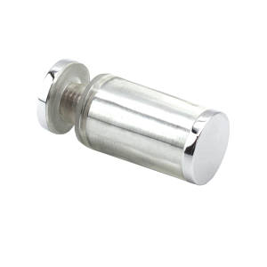 FHC Round Single-Sided Shower Knob with Sleeve - Polished Chrome