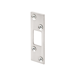 FHC 1-1/4" Satin Nickel Plated Stamped Steel Constructed Deadbolt Strike (Single Pack)