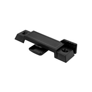 FHC Sash Lock For Vertical And Horizontal Sliding Windows -  2-1/4” Mounting Hole Centers - Black Diecast (Single Pack)