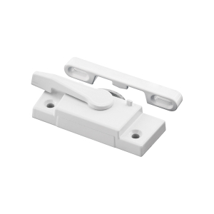 FHC Sash Lock - 2-1/16" Hole Centers - Right-Hand - Betterbilt 350 Series Vertical Sliding Windows - Diecast Zinc - White - (Single Pack)