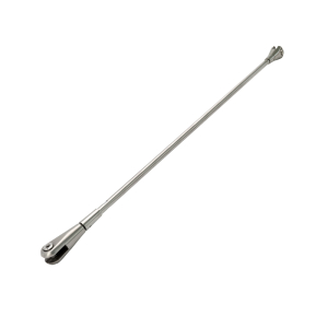 FHC 54" Long Tension Rod Kit - Brushed Stainless 