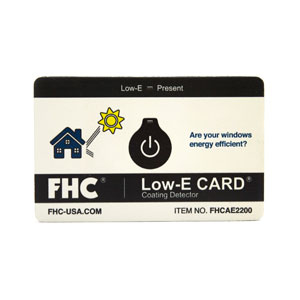 FHC Card Low-E Detector Disposable  