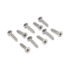 FHC #10 x 1" Flat Head Phillips Screw- Stainless Steel 10 Per Pack