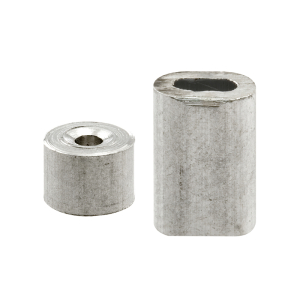FHC 3/32" Aluminum Ferrules And Stops (2 Pack)
