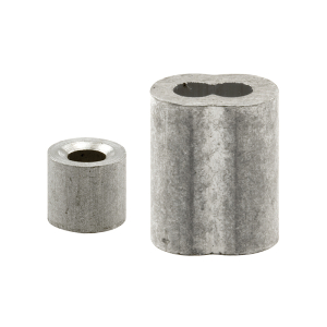 FHC 1/8" Aluminum Ferrules And Stops (2-Pack)