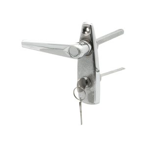 FHC Door Left Handle Lock - Diecast Zinc - Chrome Plated