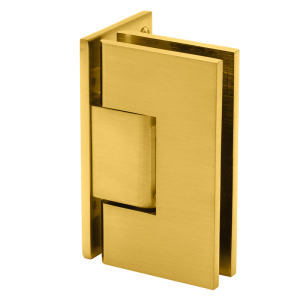 FHC Glendale Square 5 Degree Positive Close Wall Mount Offset Back Plate - Satin Brass