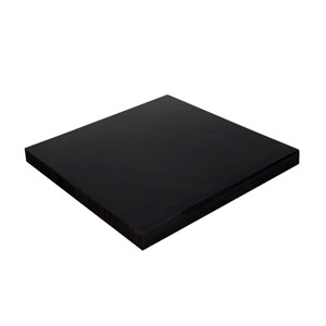 FHC Glass Rubber Positioning Pad - 1" x 12" x 12" - 1 Pair   