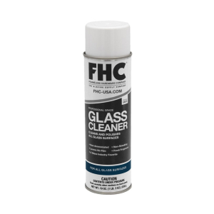 FHC Glass Cleaner - Case of 12 - 19 Oz. Cans