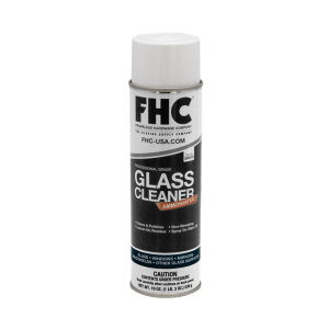 FHC Glass Cleaner (Ammoniated Formula) - Case of 12 - 19 Oz. Cans
