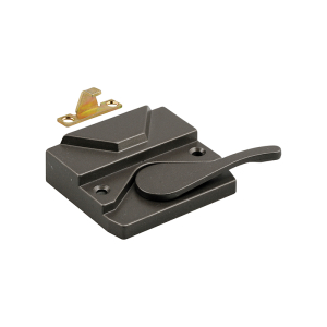 FHC Diecast Bronze - Right Handed Vinyl Or Wood Casement Lock (Single Pack)