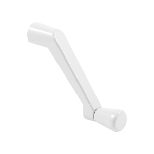FHC Casement Operator Crank Handle With 11/32" Bore - White (2 Pack)