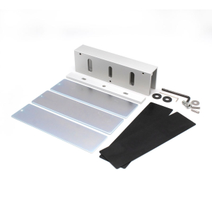 FHC Universal Glass Door Mounting Kit For 1510 Series SDC EMLock® Electromagnetic Locks - Aluminum 