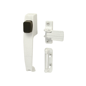 FHC White Push Button Latch With Tie Down (1 Set)