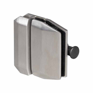 FHC Polaris 180 Degree Gate Latch Glass to Glass with Side Pull Magnetic Latch - Brushed Stainless 