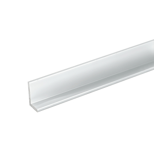 FHC Aluminum L-Bar Extrusion 138" Length - Brite Anodized