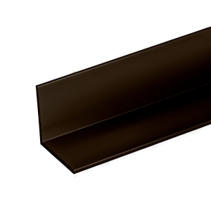 FHC 2" x 2" Aluminum L-Bar 240" Length - Dark Bronze Anodized