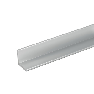 FHC 1.5" x 1.5" Aluminum L-Bar 144" Length - Clear Anodized