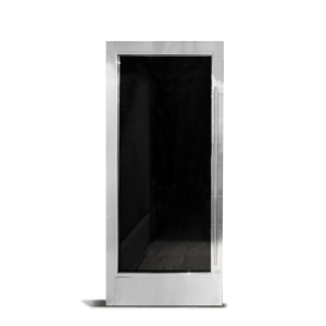 FHC LUXE 200 Series Custom Single Door - 2-3/16" Stile - Polished Stainless