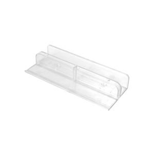 FHC Clear Nylon - Tub And Shower Enclosure Bottom Guide (2 Pack)